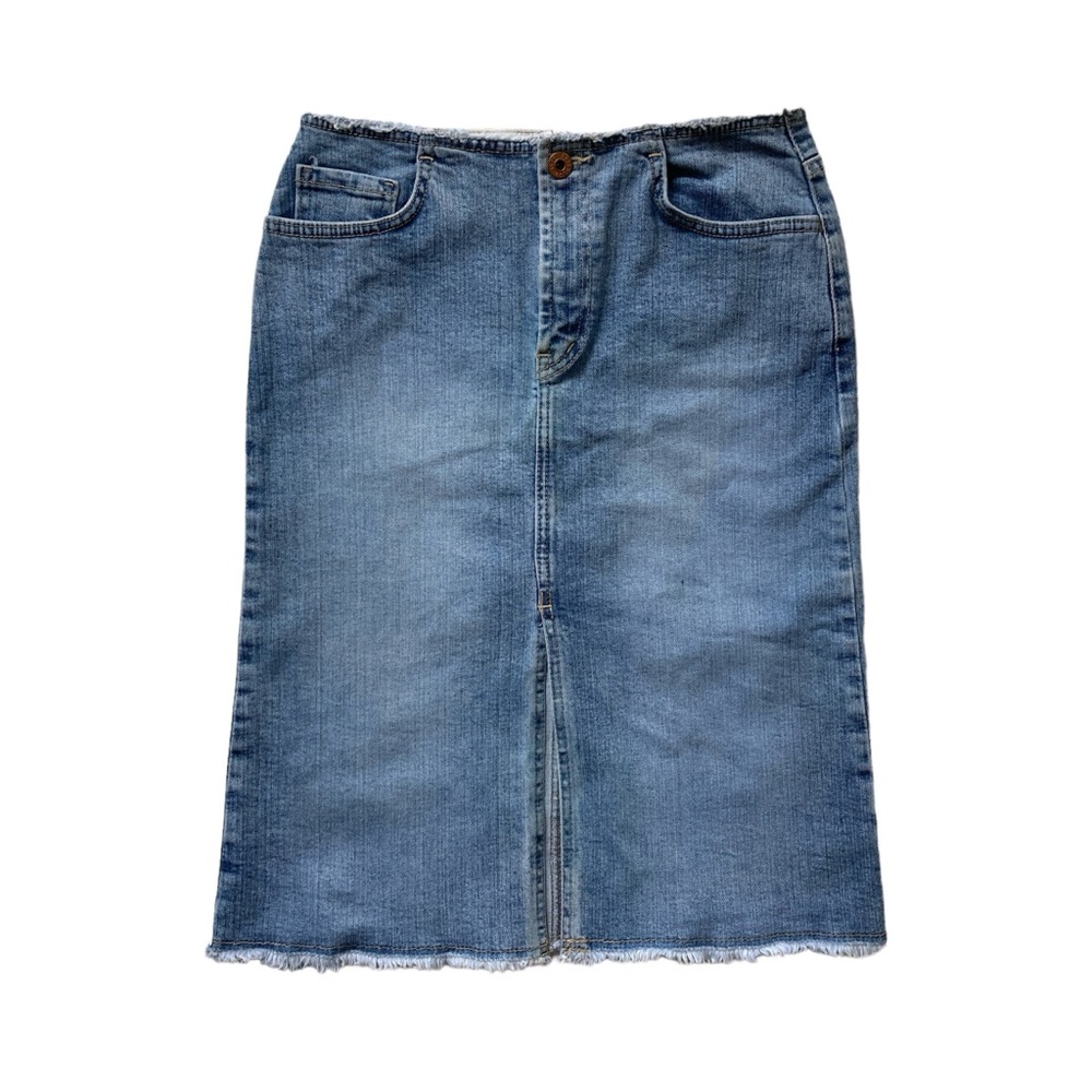Vintage 00s Parasuco Denim Midi Skirt ⭐️